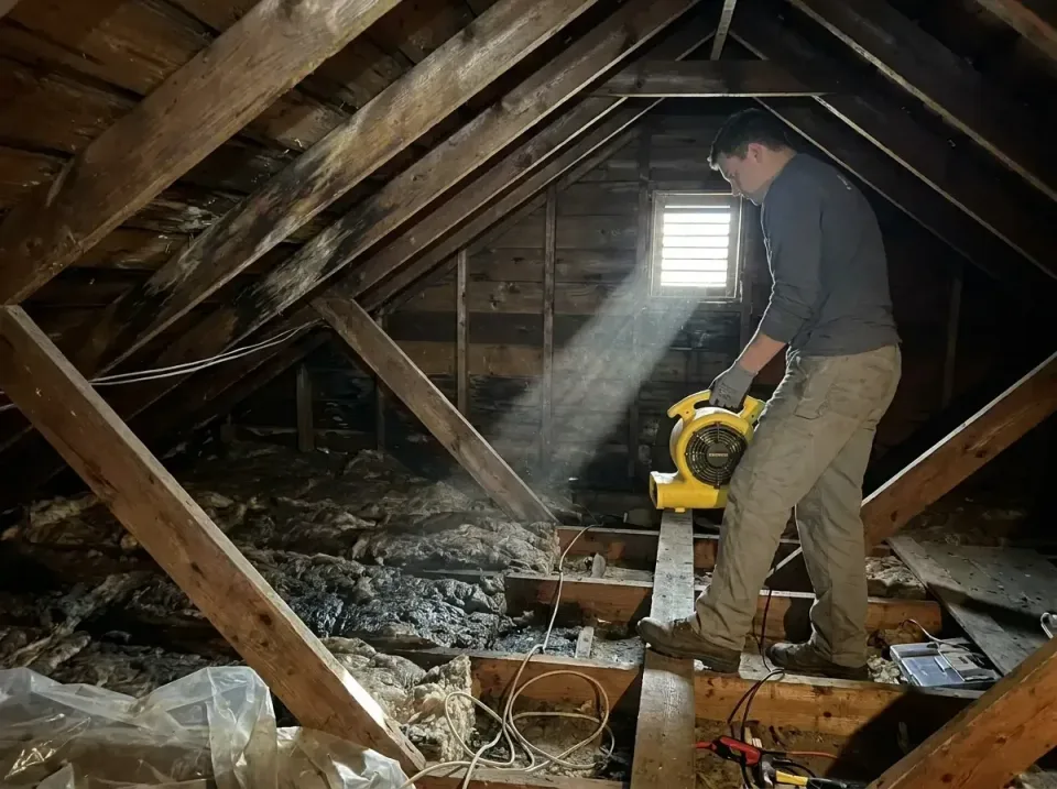 attic-water-damage-drying-proc-007 — frequently asked questions, Emergency Water Extraction & 24/7 Flood Response in Caldwel…